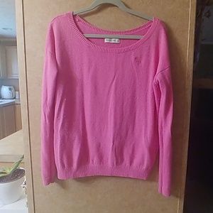 Pink Abercrombie & Fitch sweater